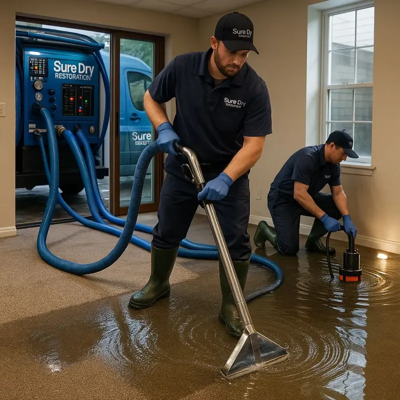 Water Extraction and Removal process in Mountain View, CA